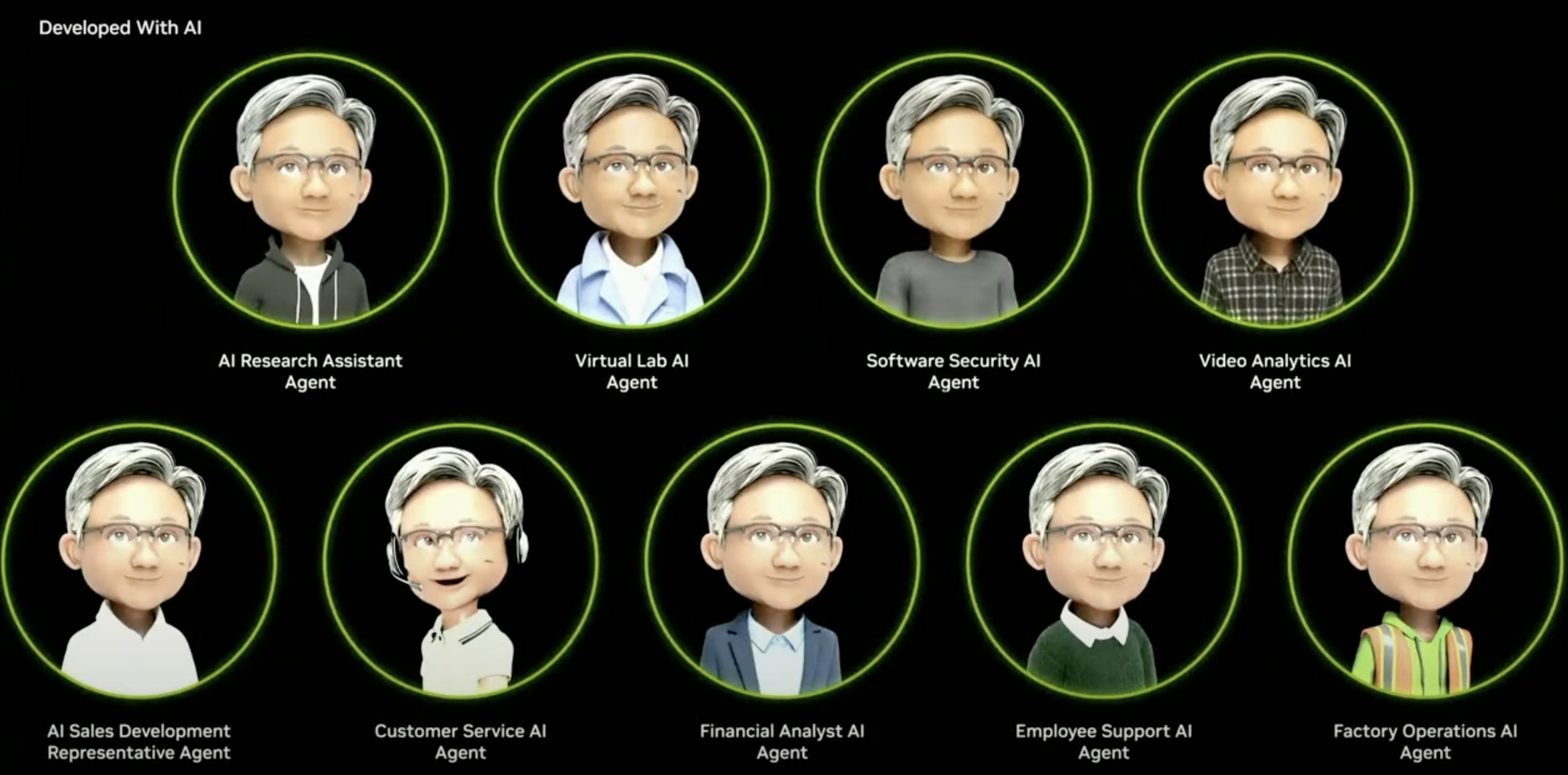 Nvidia's Jensen Huang & AI Agents